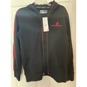 Restman DXRacer Red Light Up Gaming Hoodie by Restman Sz. L NWT